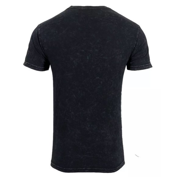 AFFLICTION WINDTALKER Men's T-shirt BLACK LAVA Biker - Picture 3 of 7